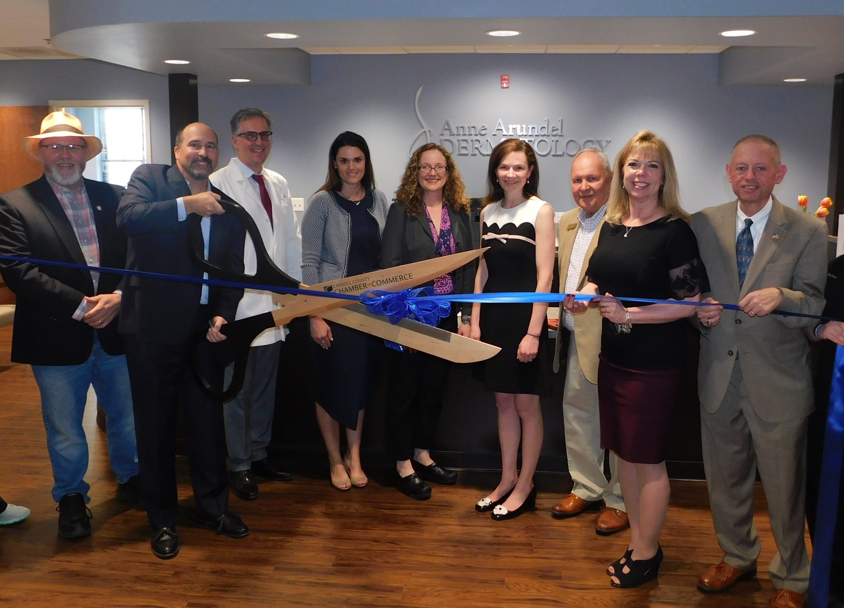 New Westminster Anne Arundel Dermatology Office Ribbon Cutting Ceremony